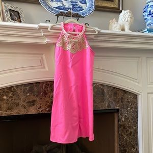 Lilly Pulitzer. Girl pink Pearl shift.  NWT.  Size 14. $28 shipped priority.